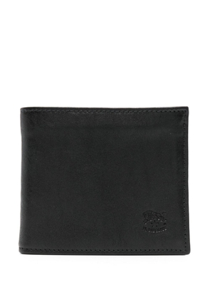 Il Bisonte leather bi-fold wallet - Black