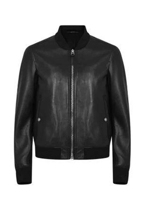 TOM FORD Leather Short Jacket - Black