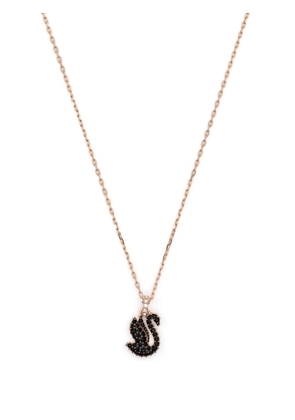 Swarovski Swan Pendant necklace - Pink