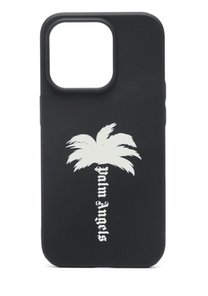 Palm Angels The Palm iPhone 15 Pro case - Black