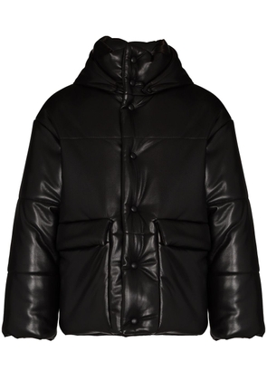 Nanushka hooded padded jacket - Black