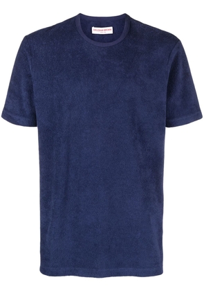 Orlebar Brown Nicolas terry-cloth effect T-shirt - Blue