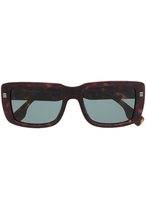 Burberry Eyewear tortoiseshell square frame sunglasses - Brown