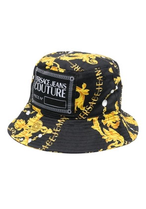 Versace Jeans Couture baroque-pattern bucket hat - Black