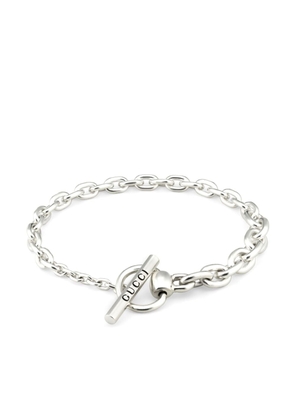 Gucci sterling silver Horsebit chain bracelet