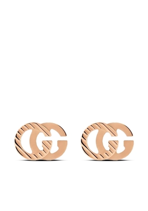 Gucci 18kt rose gold GG Running earrings - Pink