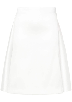 P.A.R.O.S.H. layered detail midi skirt - White