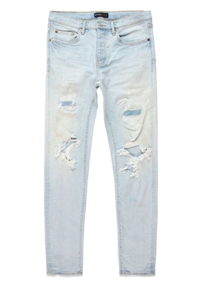 Purple Brand ripped-detail Skinny Jeans - Farfetch