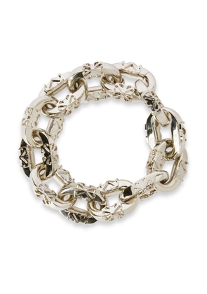 Off-White Arrow-plaque chain bracelet - Silver