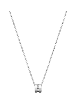 Chopard White Gold Ice Cube Necklace