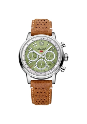 Chopard Lucent Steel Mille Miglia Chronograph Watch 40.5Mm
