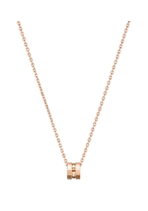 Chopard Rose Gold Ice Cube Necklace