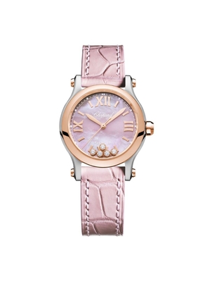 Chopard Rose Gold Happy Sport Automatic Watch 30Mm