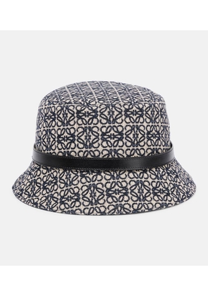 Loewe Anagram cotton bucket hat