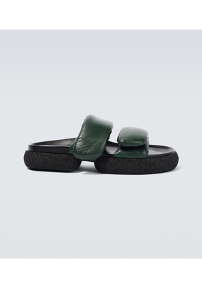 Dries Van Noten Padded leather sandals