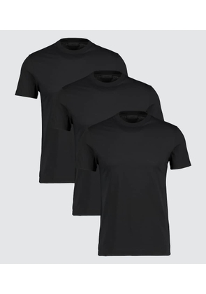 Prada Cotton jersey T-shirt three-pack