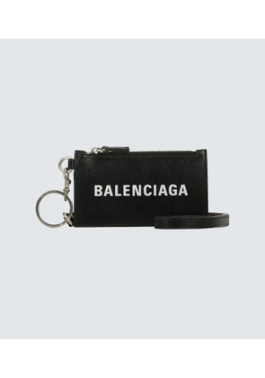 Balenciaga Cash card case on keyring