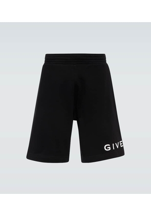 Givenchy Logo cotton shorts