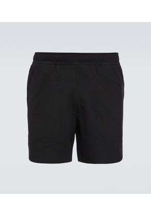 Burberry EKD jacquard cotton-blend shorts