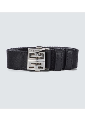 Givenchy 4G buckle canvas belt