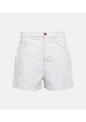 Chloé High-rise denim shorts