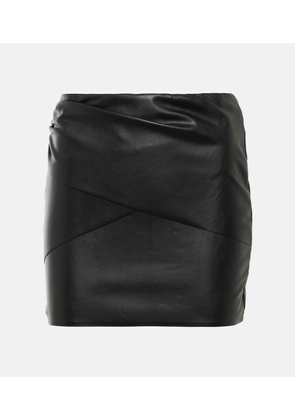 Wolford x N21 faux leather miniskirt
