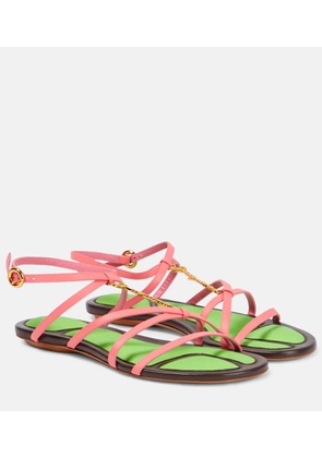 Jacquemus Embellished leather sandals