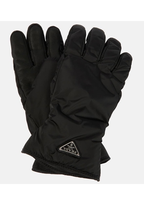 Prada Logo ski gloves
