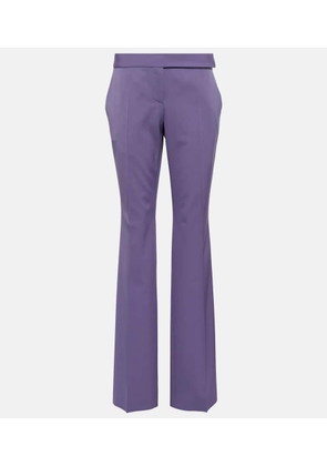 Stella McCartney Low-rise wool-blend pants