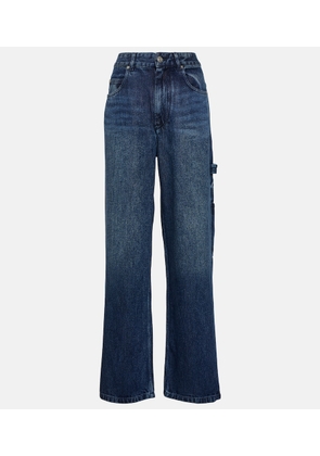 Marant Etoile Bymara high-rise cargo jeans