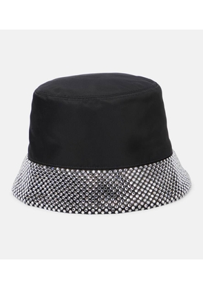 Prada Re-Nylon embellished bucket hat