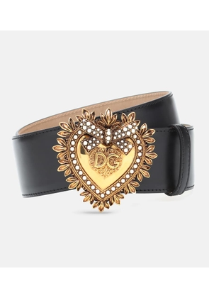Dolce&Gabbana Devotion leather belt