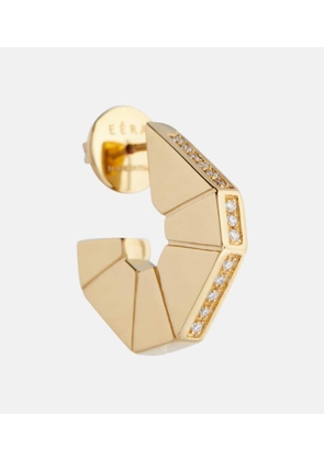 Eéra Carey 18kt gold single earring with diamonds