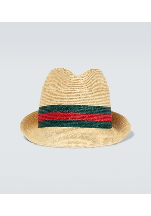 Gucci Straw bucket hat