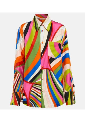 Pucci Printed silk shirt