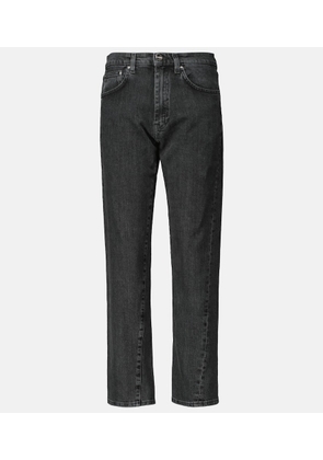 Toteme Mid-rise twisted-seam straight jeans