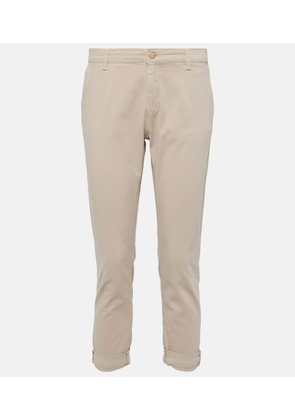 AG Jeans Caden mid-rise twill tapered pants