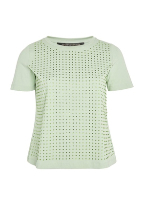 Marina Rinaldi Crystal-Embellished T-Shirt