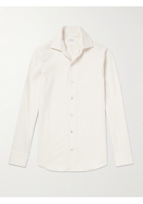 De Petrillo - Brushed Cotton-Twill Shirt - Men - White - IT 46