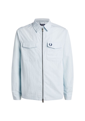Fred Perry Collared Zip-Up Overshirt