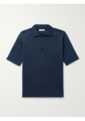 Inis Meáin - Linen Polo Shirt - Men - Blue - S