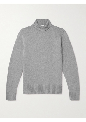 RÓHE - Wool and Cashmere-Blend Rollneck Sweater - Men - Gray - S