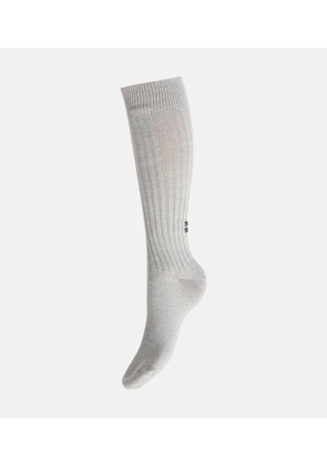 Miu Miu Logo wool-blend socks