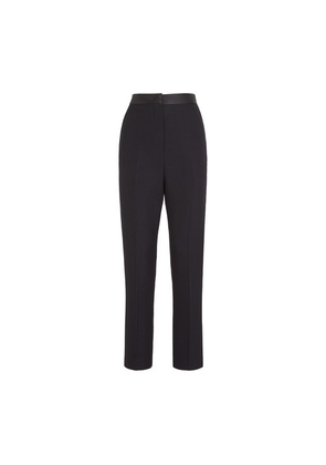 Cigarette cropped trousers