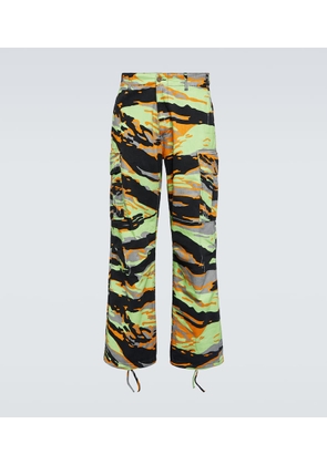 ERL Printed cotton cargo pants