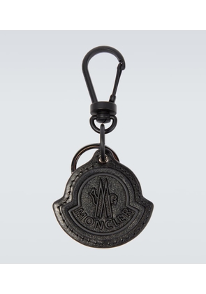 Moncler Logo leather keychain
