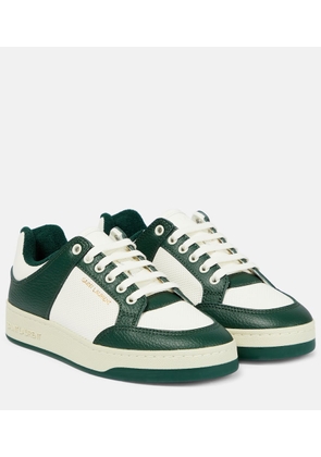 Saint Laurent SL/61 leather and suede sneakers
