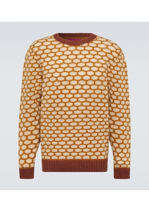 The Elder Statesman Jacquard cashmere sweater