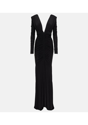 Alex Perry Dalton ruched gown