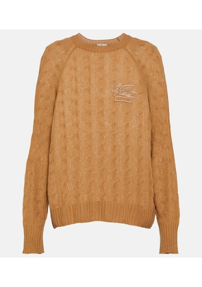 Etro Cable-knit cashmere sweater